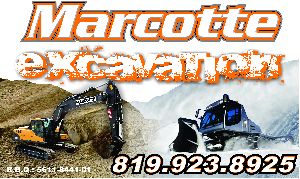 Image: Marcotte excavation Image: Marcotte excavation