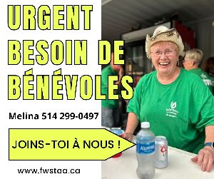 Image: Benevoles urgent