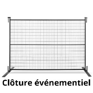 Image: Cloture evenementiel
