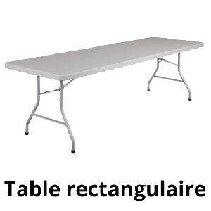 Image: Table rectangle