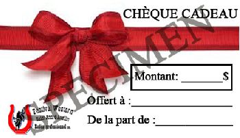 Image: chèque cadeau